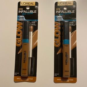 💜2 L’Oreal Paris Infallible Pro Glow Concealer